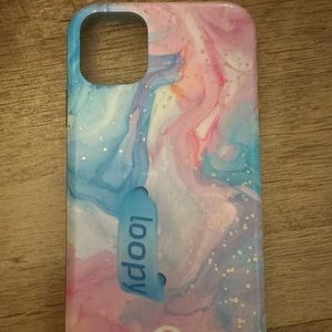 iPhone 11 Cotton Candy Swirl Loopy Case